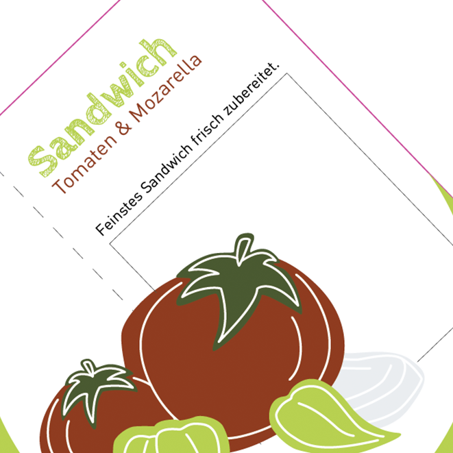 Sandwich Packaging Design