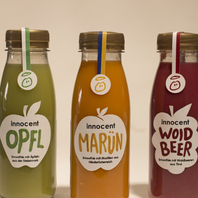 Innocent Packaging Design