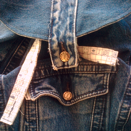 Jeansjacken Rucksack